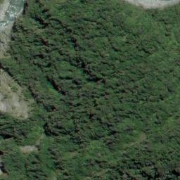 Satellite imagery of Poker Bluff, NZ