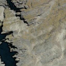 Satellite imagery of Crumbling Spur, NZ