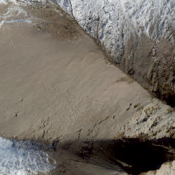 Satellite imagery of Dead Man Spur, NZ