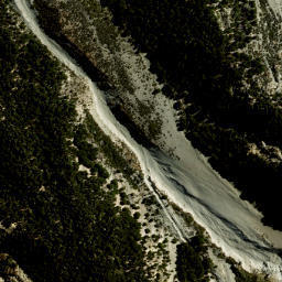 Satellite imagery of Lansdowne Spur, NZ