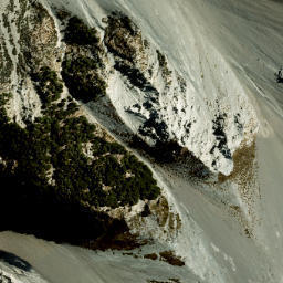 Satellite imagery of Lansdowne Spur, NZ