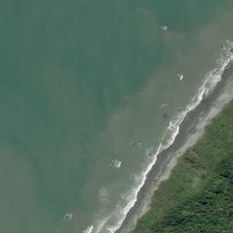 Satellite imagery of Kohuamarua Bluff, NZ