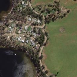 Satellite imagery of Cygnet Point, AU