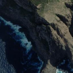 Satellite imagery of Cape Raoul, AU