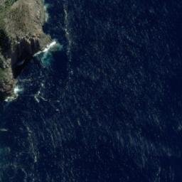 Satellite imagery of Cape Raoul, AU