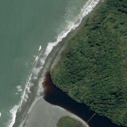 Satellite imagery of Kohuamarua Bluff, NZ