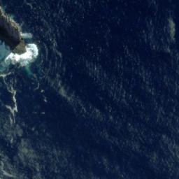 Satellite imagery of Cape Raoul, AU