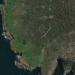 Satellite imagery of Cape Queen Elizabeth, AU