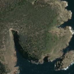 Satellite imagery of Cape Frederick Henry, AU