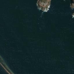 Satellite imagery of Cape Queen Elizabeth, AU