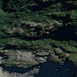 Satellite imagery of Hende Cliffs, NZ
