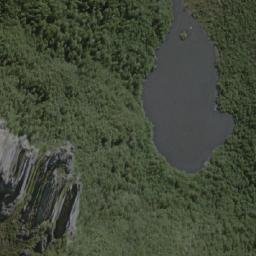 Satellite imagery of Devils Thumb, AU