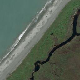 Satellite imagery of Blanchards Bluff, NZ