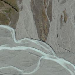 Satellite imagery of Duncans Face, NZ