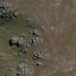 Satellite imagery of Mount Castor, AU