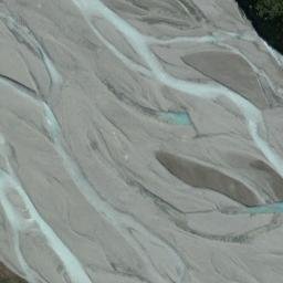 Satellite imagery of Duncans Face, NZ