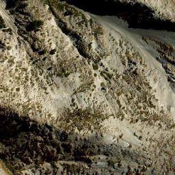 Satellite imagery of cairn, NZ