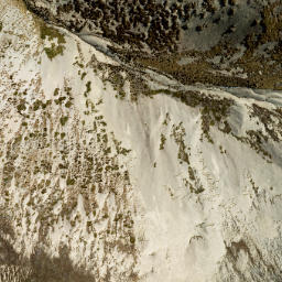 Satellite imagery of cairn, NZ