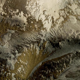 Satellite imagery of cairn, NZ