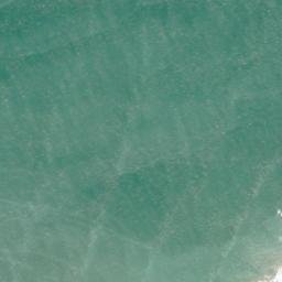 Satellite imagery of Waiho Bluff, NZ
