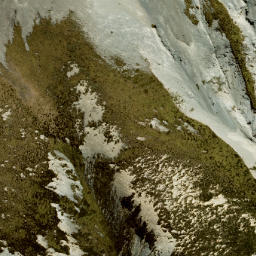 Satellite imagery of cairn, NZ