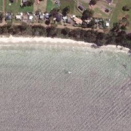 Satellite imagery of Huon Point, AU