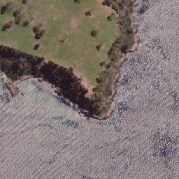 Satellite imagery of Huon Point, AU