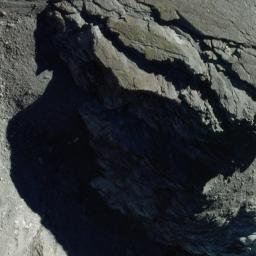Satellite imagery of Devils Backbone, NZ