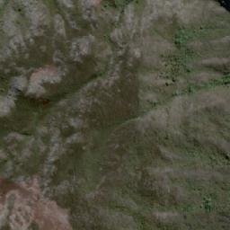 Satellite imagery of Mount Curran, AU