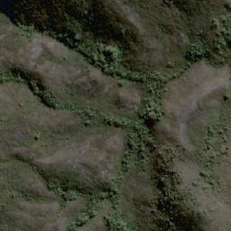 Satellite imagery of Mount Curran, AU