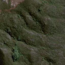 Satellite imagery of Mount Curran, AU