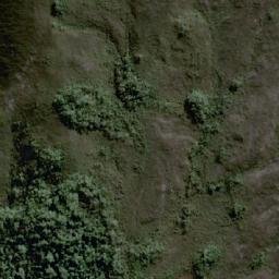 Satellite imagery of Mount Curran, AU