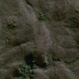 Satellite imagery of Mount Curran, AU