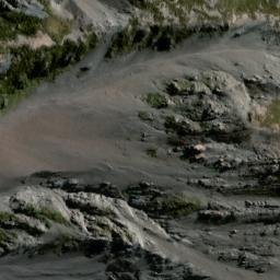 Satellite imagery of Moses Rock, NZ