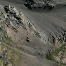 Satellite imagery of Moses Rock, NZ