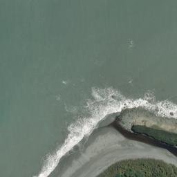 Satellite imagery of Gillespies Point, NZ