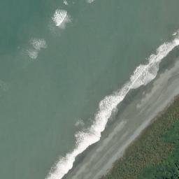 Satellite imagery of Gillespies Point, NZ