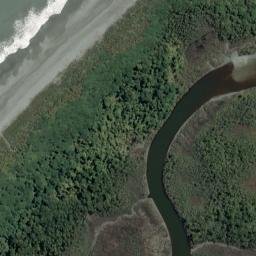 Satellite imagery of Gillespies Point, NZ