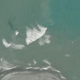 Satellite imagery of Otorokua Point, NZ