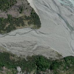 Satellite imagery of Armada Bluff, NZ