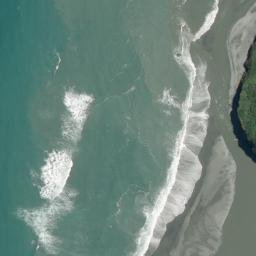 Satellite imagery of Otorokua Point, NZ