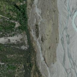 Satellite imagery of Black Bluff, NZ