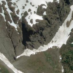 Satellite imagery of Cerro Cuatro Pirámides, CL