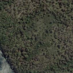 Satellite imagery of Point Rossel, AU