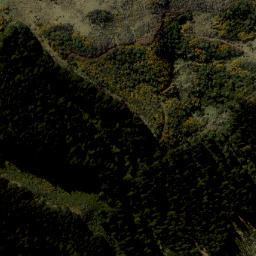 Satellite imagery of Klondyke Coalmine, NZ
