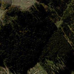 Satellite imagery of Klondyke Coalmine, NZ