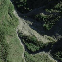 Satellite imagery of Coulter Ridge, NZ