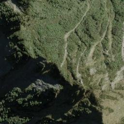 Satellite imagery of Coulter Ridge, NZ