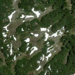 Satellite imagery of Cerro Serrucho, AR