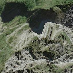 Satellite imagery of Cape Defiance, NZ